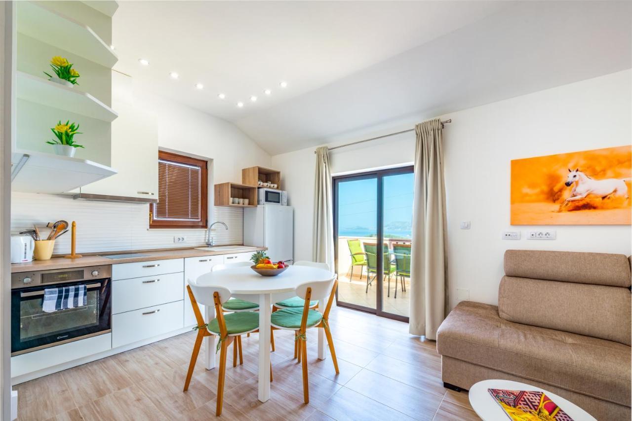Апартаменты Penthouse With Panoramic View Цавтат Экстерьер фото