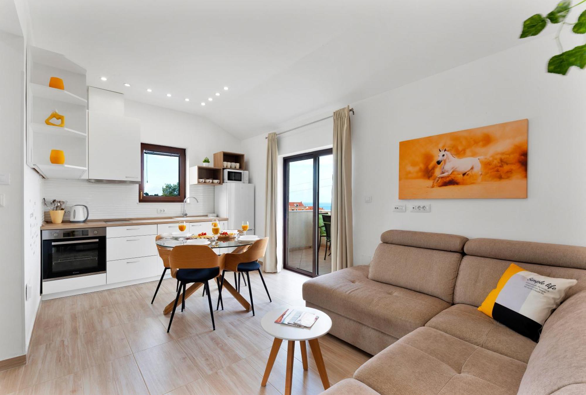 Апартаменты Penthouse With Panoramic View Цавтат Экстерьер фото