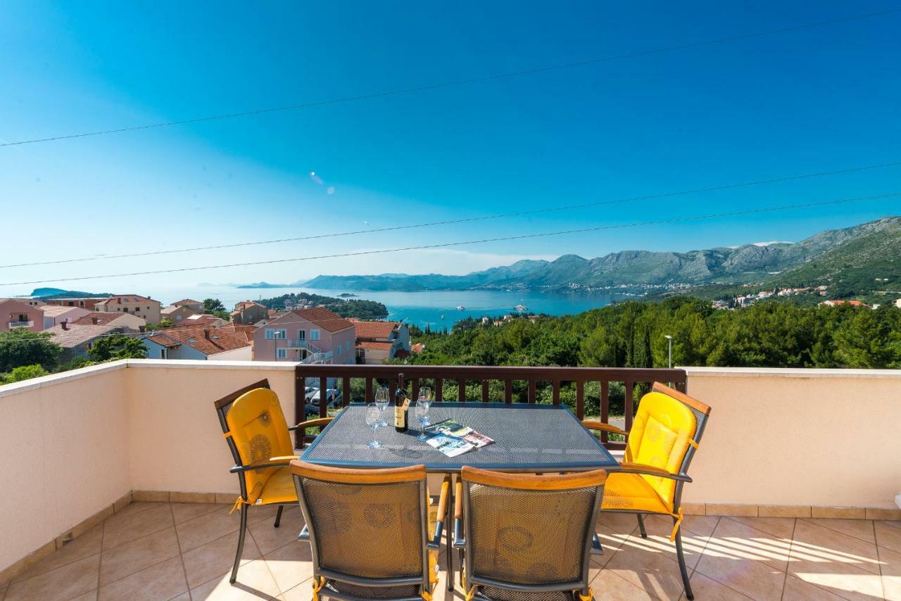 Апартаменты Penthouse With Panoramic View Цавтат Экстерьер фото