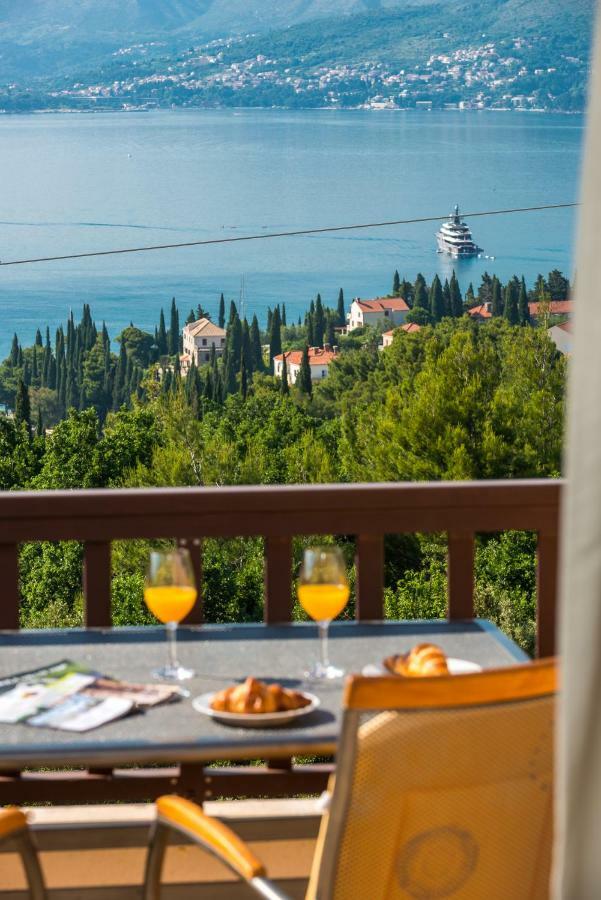 Апартаменты Penthouse With Panoramic View Цавтат Экстерьер фото